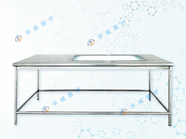 F8 不銹鋼打包臺 雙面、帶檢查燈